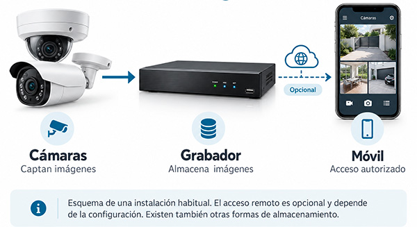 Como funciona la videovigilancia